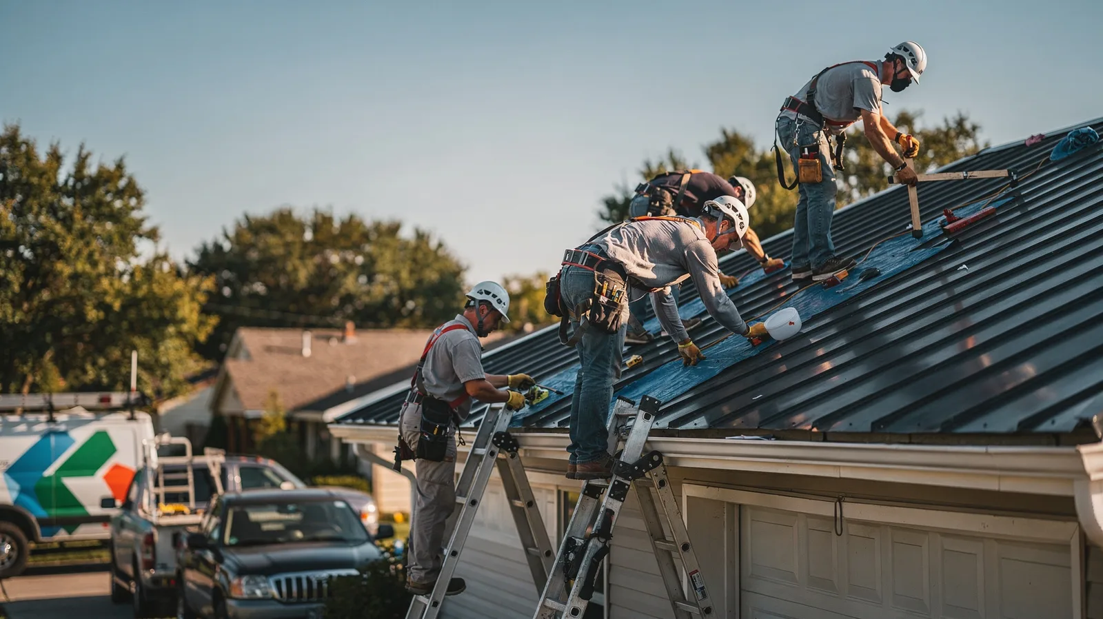 Metal Roof Installation in White Cloud, MI near me